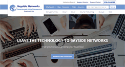 Desktop Screenshot of baysidenetworks.com